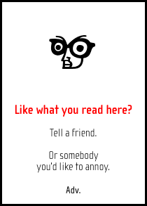   Like what you read here?  Tell